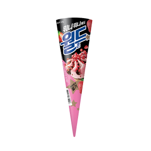 [빙과]월드콘 프리미어 까마로사딸기160ml